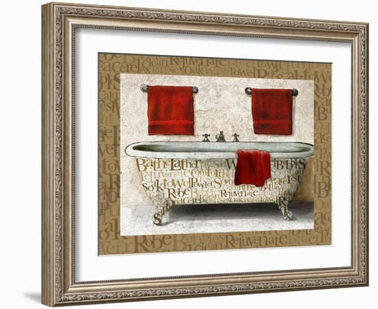 Crazed Relaxation I-Elizabeth Medley-Framed Art Print