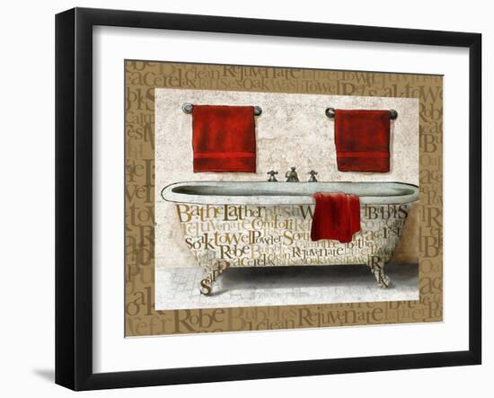 Crazed Relaxation I-Elizabeth Medley-Framed Art Print