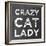 Crazy Cat-Erin Clark-Framed Giclee Print