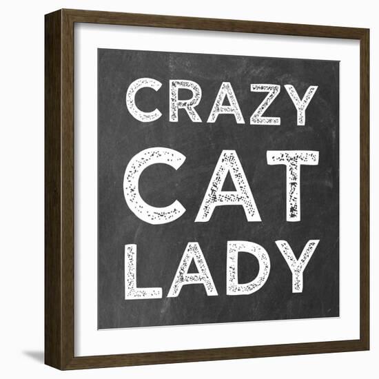 Crazy Cat-Erin Clark-Framed Giclee Print