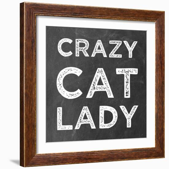 Crazy Cat-Erin Clark-Framed Giclee Print