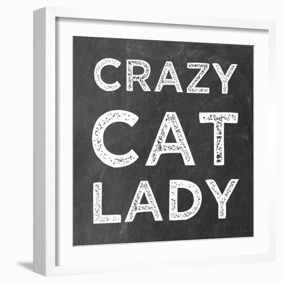 Crazy Cat-Erin Clark-Framed Giclee Print