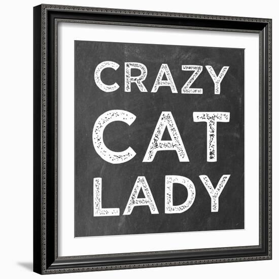 Crazy Cat-Erin Clark-Framed Giclee Print