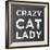 Crazy Cat-Erin Clark-Framed Giclee Print