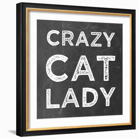 Crazy Cat-Erin Clark-Framed Giclee Print