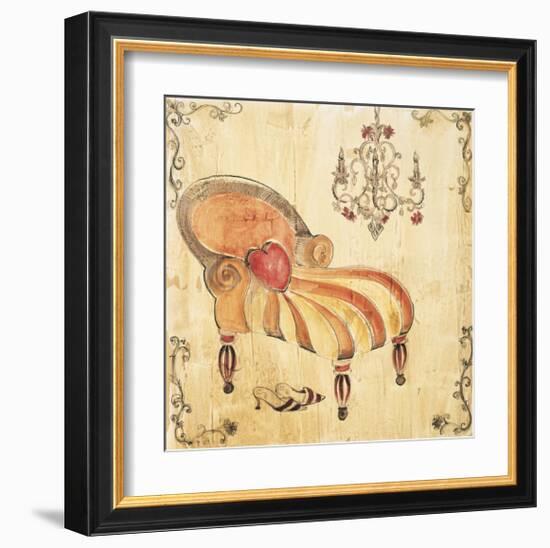 Crazy Chaise II-Elizabeth Jardine-Framed Giclee Print