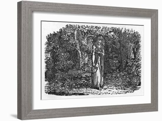 Crazy Jane-Thomas Bewick-Framed Art Print