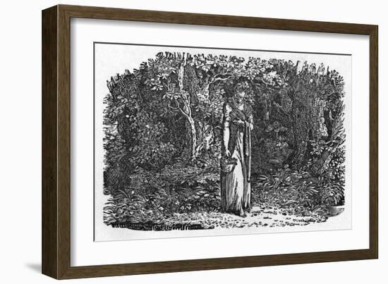 Crazy Jane-Thomas Bewick-Framed Art Print