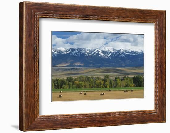 Crazy Mountains near Wilsall, Montana.-Alan Majchrowicz-Framed Photographic Print