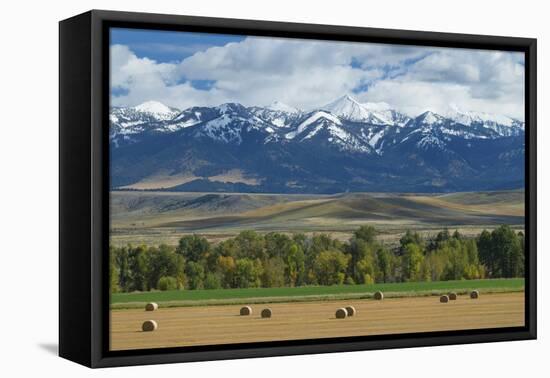 Crazy Mountains near Wilsall, Montana.-Alan Majchrowicz-Framed Premier Image Canvas