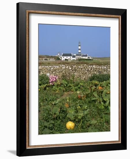 Creac'H Lighthouse, Ouessant Island, Finistere, Brittany, France, Europe-Thouvenin Guy-Framed Photographic Print