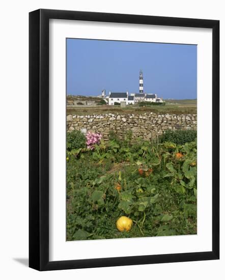 Creac'H Lighthouse, Ouessant Island, Finistere, Brittany, France, Europe-Thouvenin Guy-Framed Photographic Print