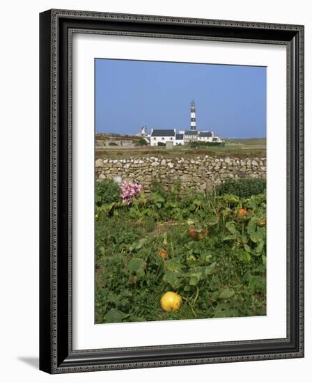 Creac'H Lighthouse, Ouessant Island, Finistere, Brittany, France, Europe-Thouvenin Guy-Framed Photographic Print