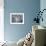 Cream and Aqua Tiles-Alexys Henry-Framed Giclee Print displayed on a wall