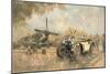 Cream Cracker MG 4 Spitfires-Peter Miller-Mounted Giclee Print