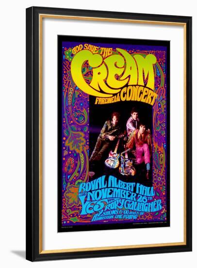 Cream Farewell Concert-Bob Masse-Framed Art Print