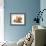 Cream Kitten with Cream Dapple Dachshund Puppy-Jane Burton-Framed Photographic Print displayed on a wall