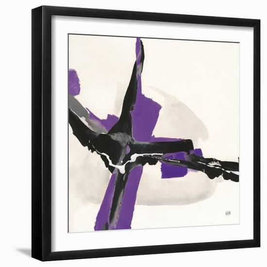 Creamy Amethyst I-Chris Paschke-Framed Art Print