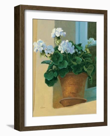 Creancey Geraniums I-null-Framed Art Print