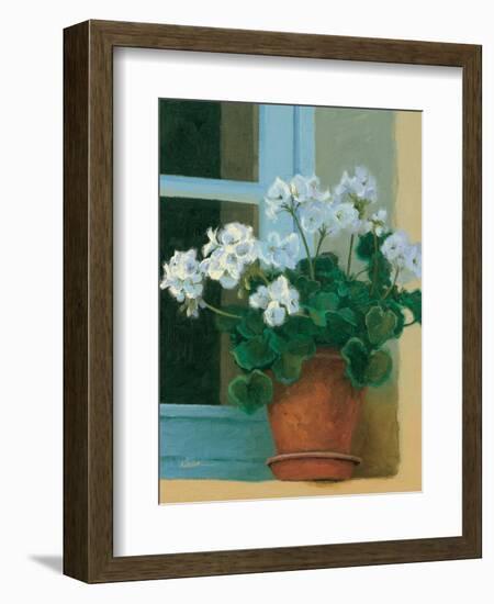 Creancey Geraniums II-null-Framed Art Print