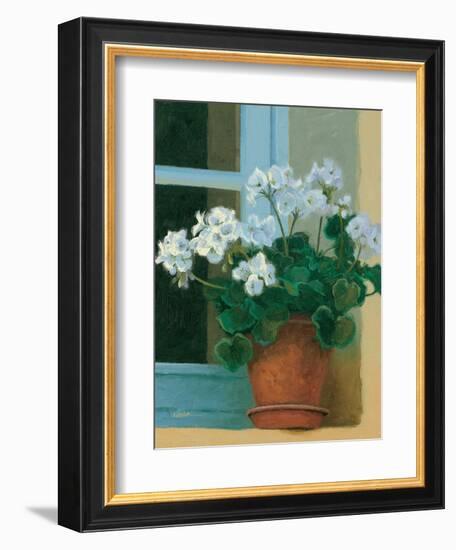 Creancey Geraniums II-null-Framed Art Print