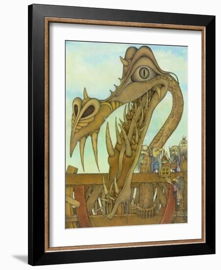 Creation of a Dragon, 1983-Wayne Anderson-Framed Giclee Print