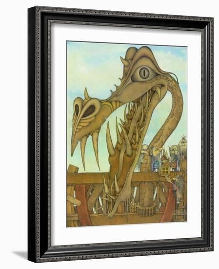 Creation of a Dragon, 1983-Wayne Anderson-Framed Giclee Print