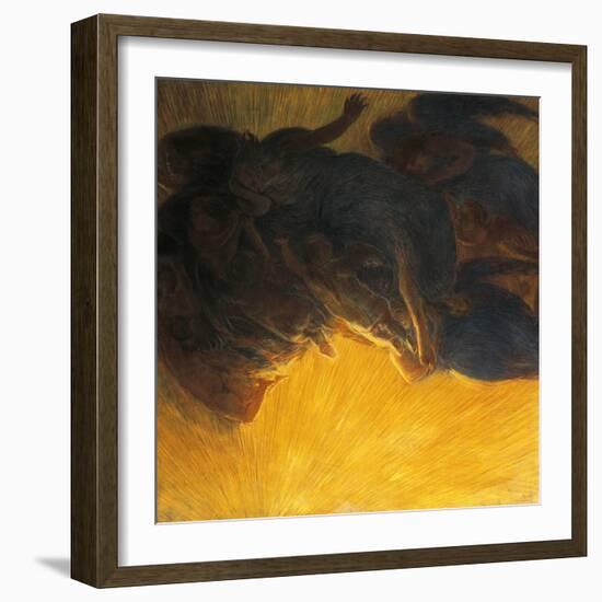 Creation of Light, 1913-Gaetano Previati-Framed Giclee Print