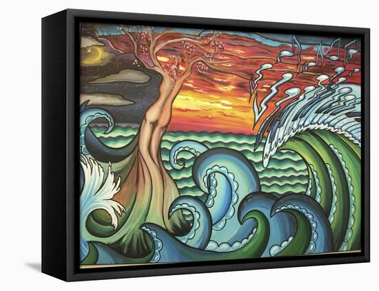 Creation of Music-Martin Nasim-Framed Premier Image Canvas