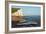 Creative Concept Image Of Seascape In Pages Of Book-Veneratio-Framed Art Print