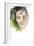 Creative Double Exposure Portrait of Woman Combined with Photograph of Nature-Victor Tongdee-Framed Photographic Print