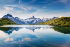 Mountain Lake in National Park High Tatra. Strbske Pleso, Slovakia, Europe. Beauty World.-Creative Travel Projects-Framed Photographic Print