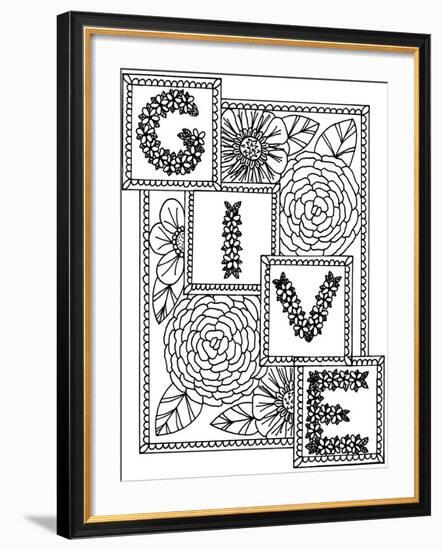 Creative Wellness 24-Laura Miller-Framed Giclee Print