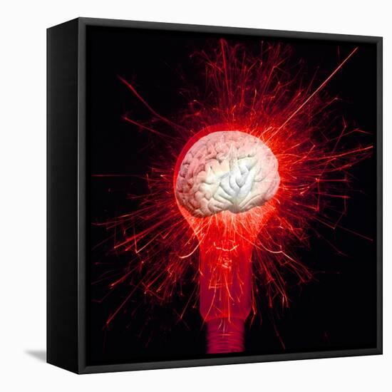 Creativity, Conceptual Artwork-Victor De Schwanberg-Framed Premier Image Canvas