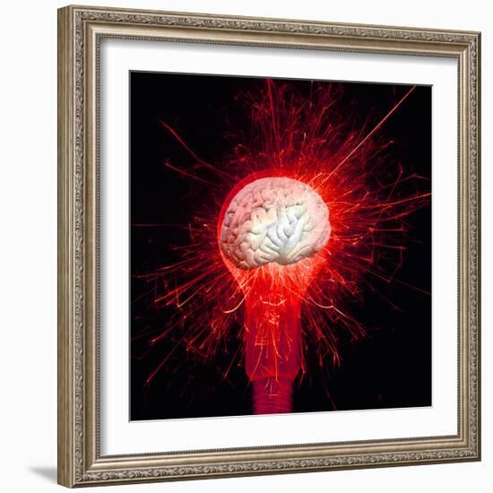 Creativity, Conceptual Artwork-Victor De Schwanberg-Framed Premium Photographic Print