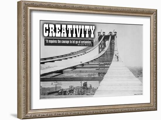 Creativity-null-Framed Art Print