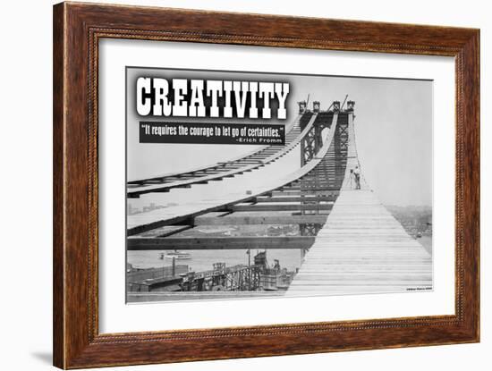 Creativity-null-Framed Art Print