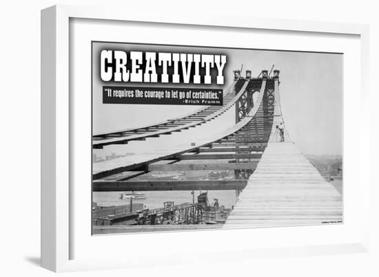 Creativity-null-Framed Art Print