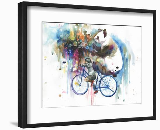 Creator of the Universe-Lora Zombie-Framed Giclee Print