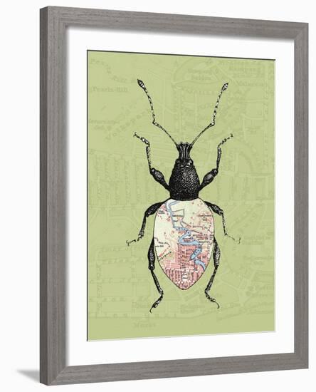 Creature Cartography VI-The Vintage Collection-Framed Giclee Print