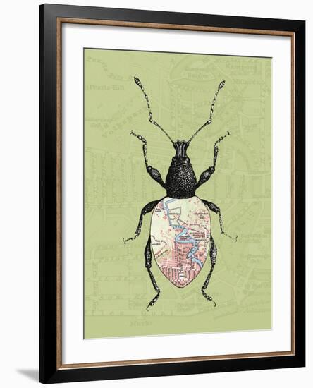 Creature Cartography VI-The Vintage Collection-Framed Giclee Print