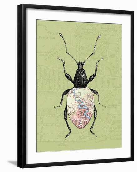 Creature Cartography VI-The Vintage Collection-Framed Giclee Print