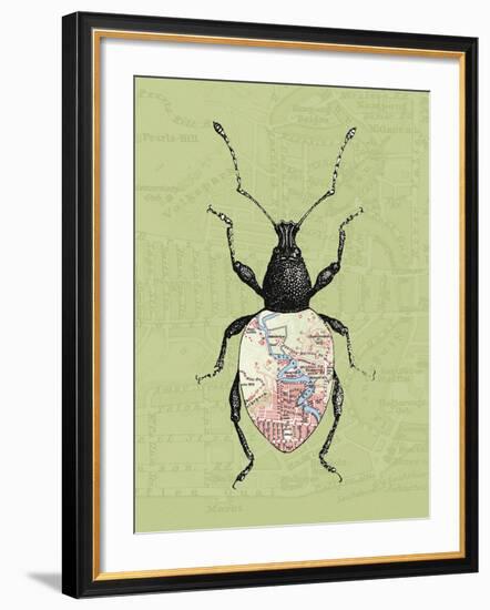 Creature Cartography VI-The Vintage Collection-Framed Giclee Print