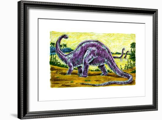 Creature Feature - Jack & Jill-Earl Handy-Framed Giclee Print