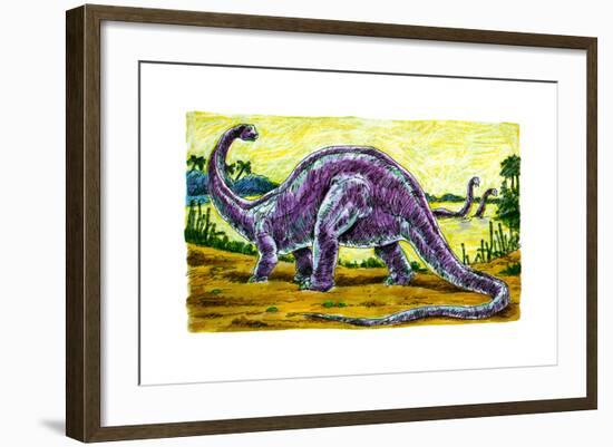 Creature Feature - Jack & Jill-Earl Handy-Framed Giclee Print