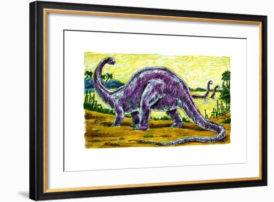 Creature Feature - Jack & Jill-Earl Handy-Framed Giclee Print