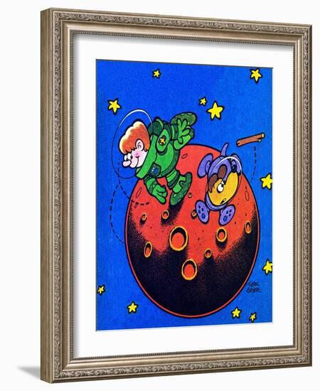 Creature Feature - Jack & Jill-Earl Handy-Framed Giclee Print