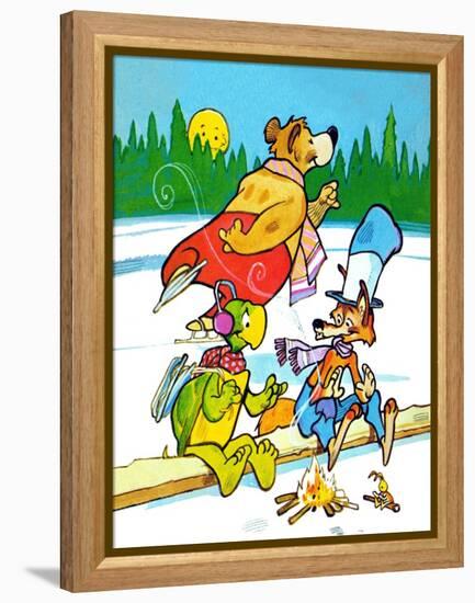 Creature Feature - Jack & Jill-Earl Handy-Framed Premier Image Canvas