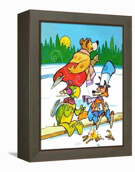 Creature Feature - Jack & Jill-Earl Handy-Framed Premier Image Canvas