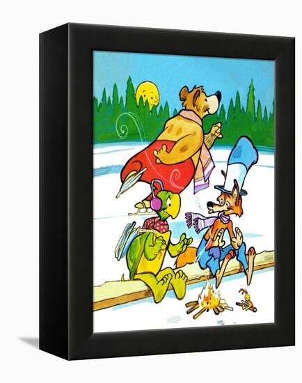 Creature Feature - Jack & Jill-Earl Handy-Framed Premier Image Canvas